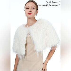 Khaki - Elegant Women's Winter Shawl – Soft Wrap for Weddings & Events